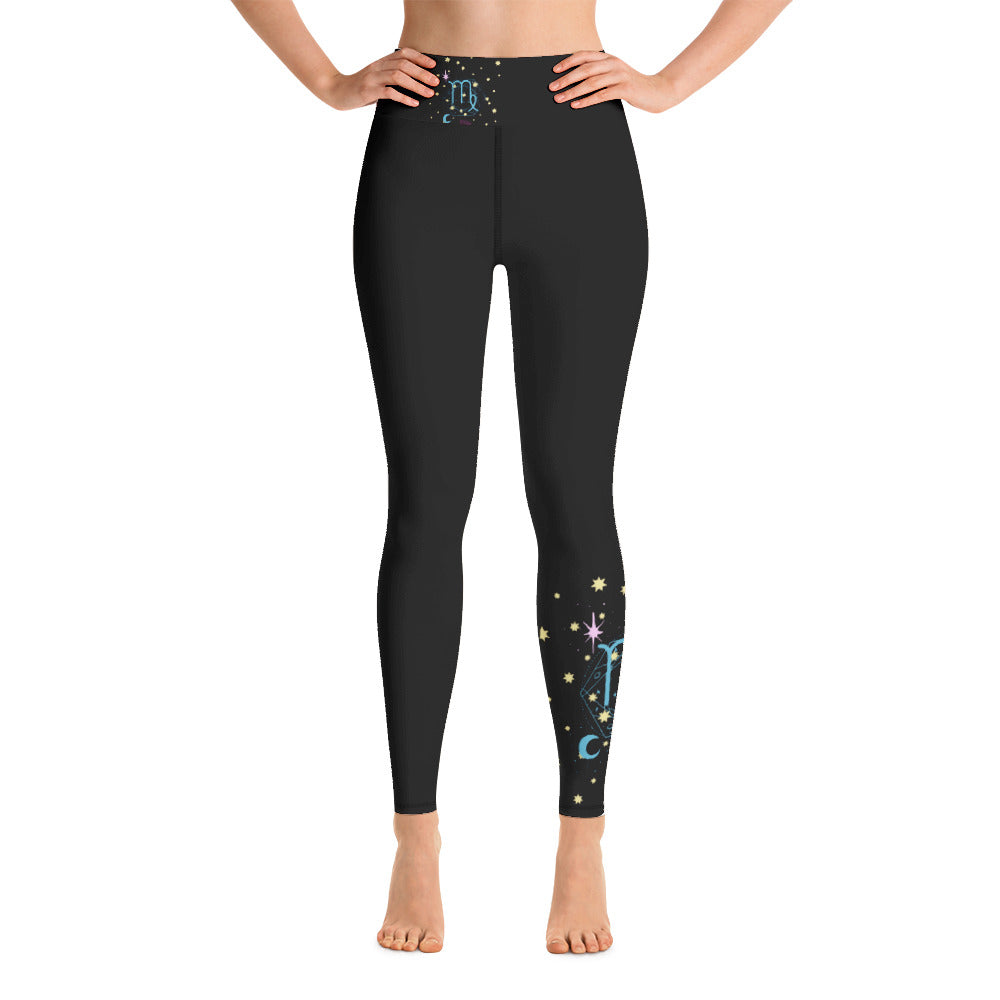 Virgo Zodiac Yoga Leggings - Once Upon a Find Couture 