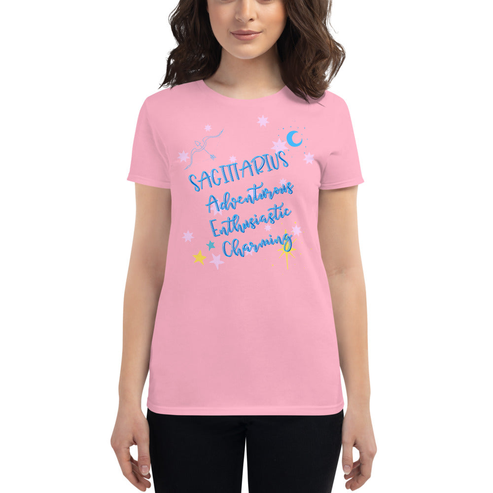 Sagittarius Zodiac Women's short sleeve t-shirt - Once Upon a Find Couture 
