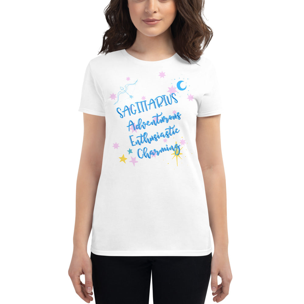 Sagittarius Zodiac Women's short sleeve t-shirt - Once Upon a Find Couture 