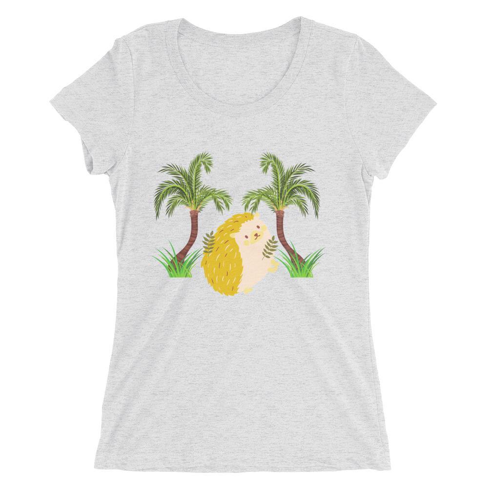 Donna and the Dynamos Hedgehog Porcupine Ladies' short sleeve t-shirt - Once Upon a Find Couture 