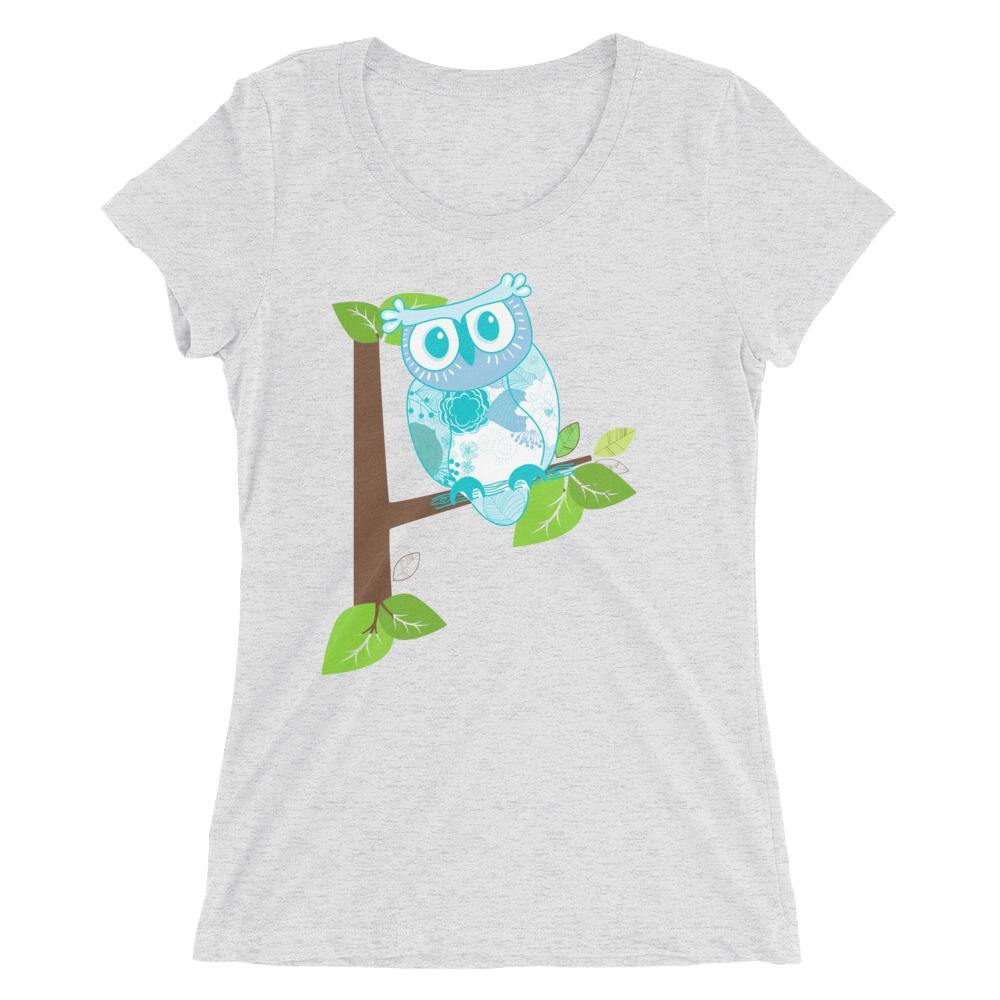 Donna and the Dynamos Owl Ladies' short sleeve t-shirt - Once Upon a Find Couture 